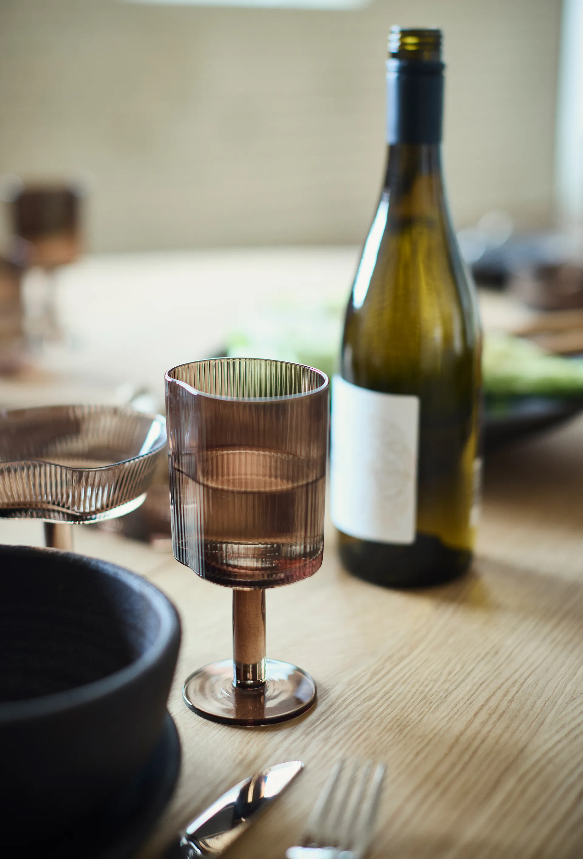 Copo de vinho tinto Ripe 29,5 cl, Smoked brown MUUBS