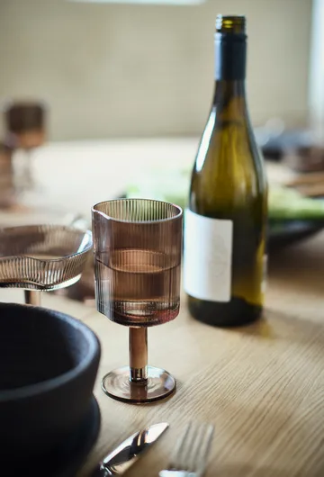 Copo de vinho tinto Ripe 29,5 cl - Smoked brown - MUUBS