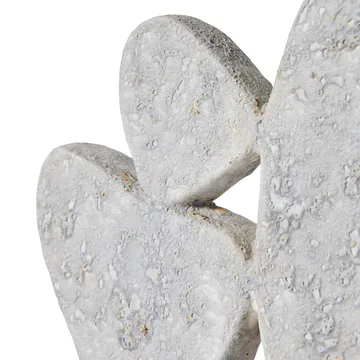 Escultura Luna - Cinzento, 12x3x21,5 cm - MUUBS