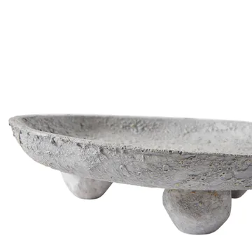 Luna bandeja - Grey, Ø34x8 cm - MUUBS