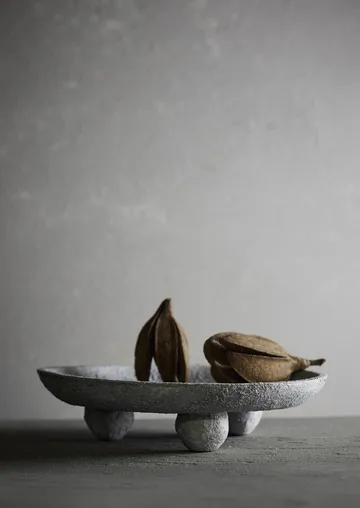 Luna bandeja - Grey, Ø34x8 cm - MUUBS