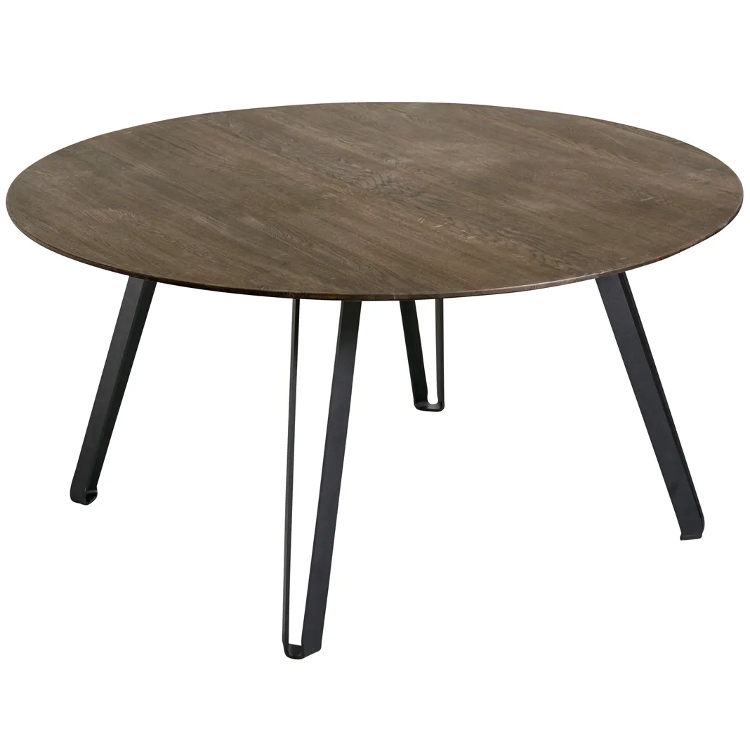 Mesa de jantar Space Ø 120 cm, Carvalho fumado MUUBS