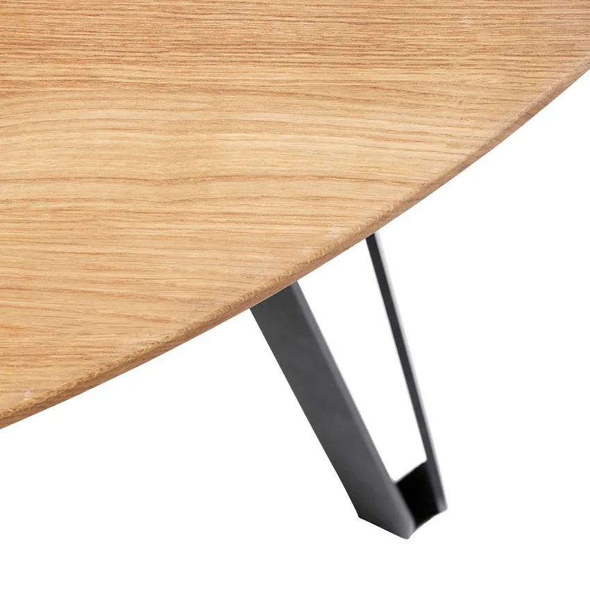 Mesa de jantar Space Ø 150 cm, Carvalho MUUBS