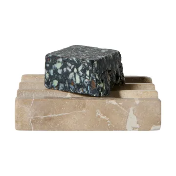 Porta-sabonete branco - Concha do mar - MUUBS