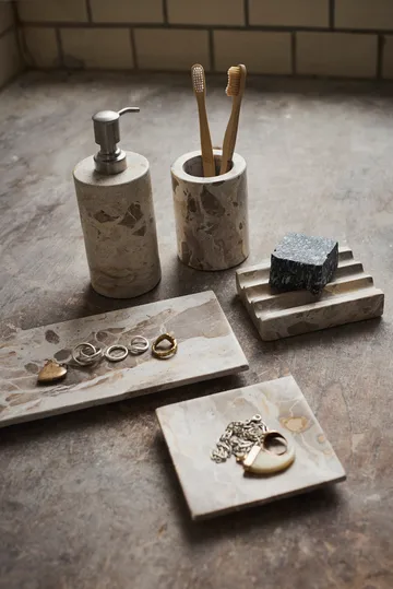 Porta-sabonete branco - Concha do mar - MUUBS