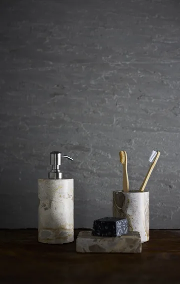 Porta-sabonete branco - Concha do mar - MUUBS