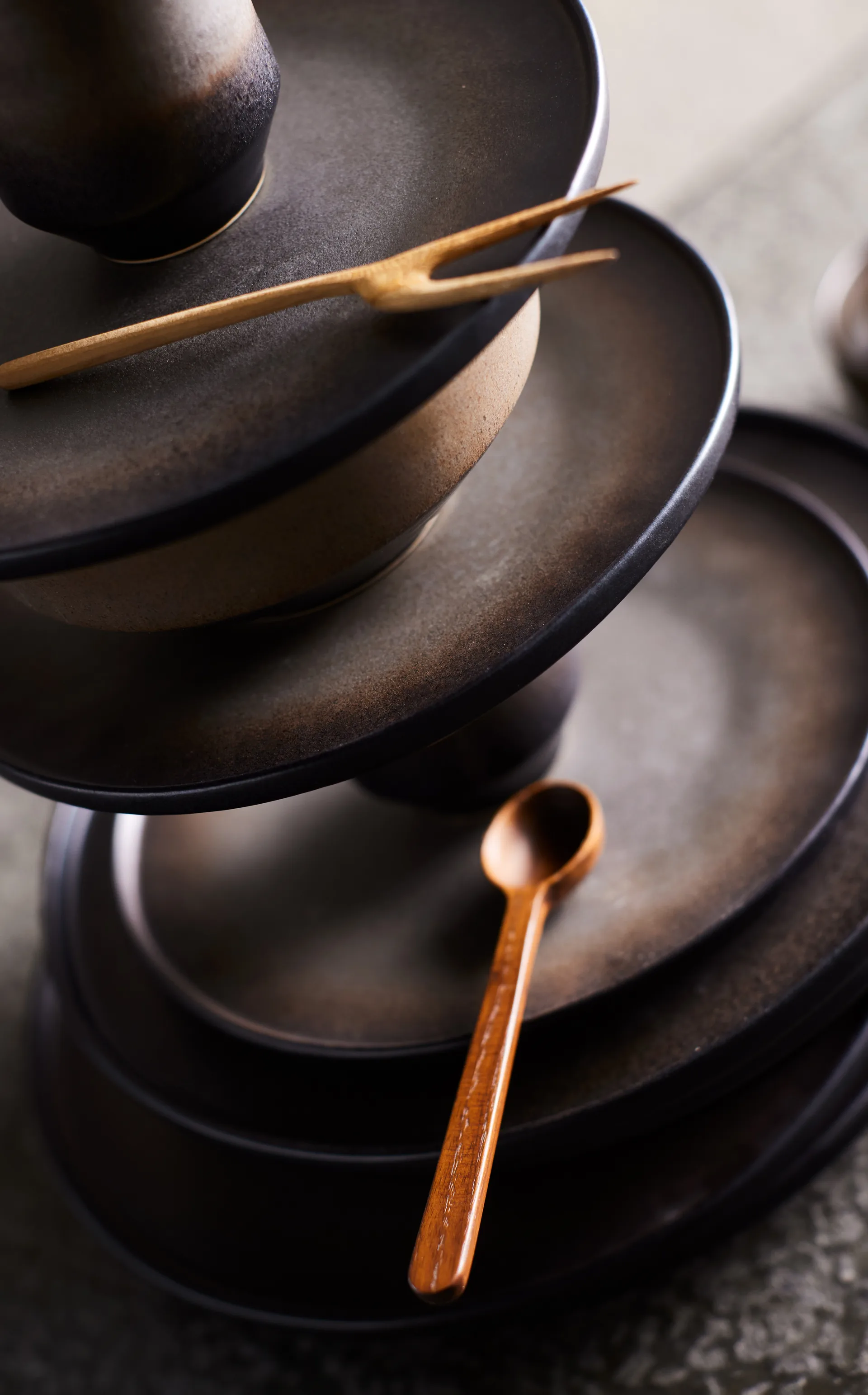 Prato pequeno Ceto Ø22 cm, Mocha MUUBS