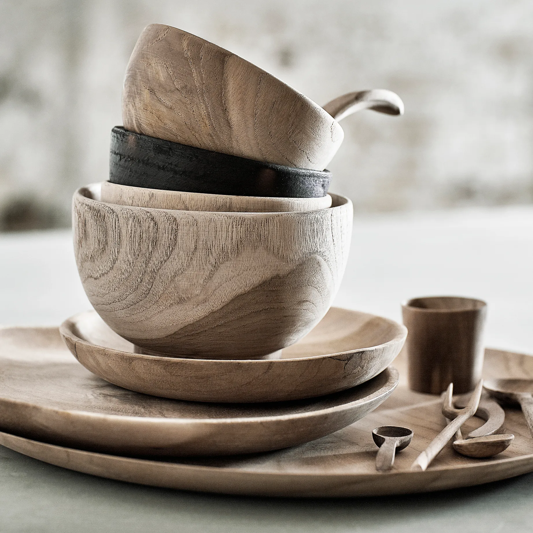 Prato teca Muubs 18 cm, Nature MUUBS