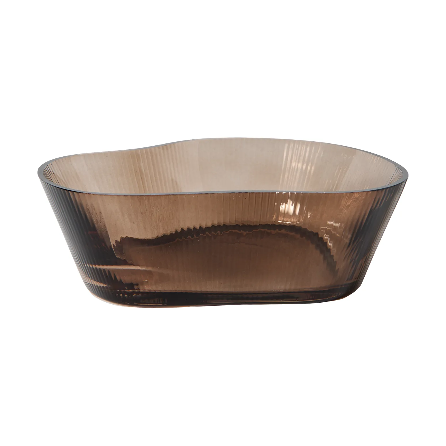 Ripe taça, Castanho fumado, Ø17,5x5 cm MUUBS