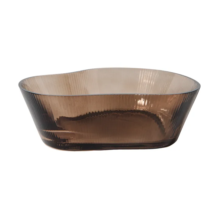 Ripe taça - Castanho fumado, Ø17,5x5 cm - MUUBS