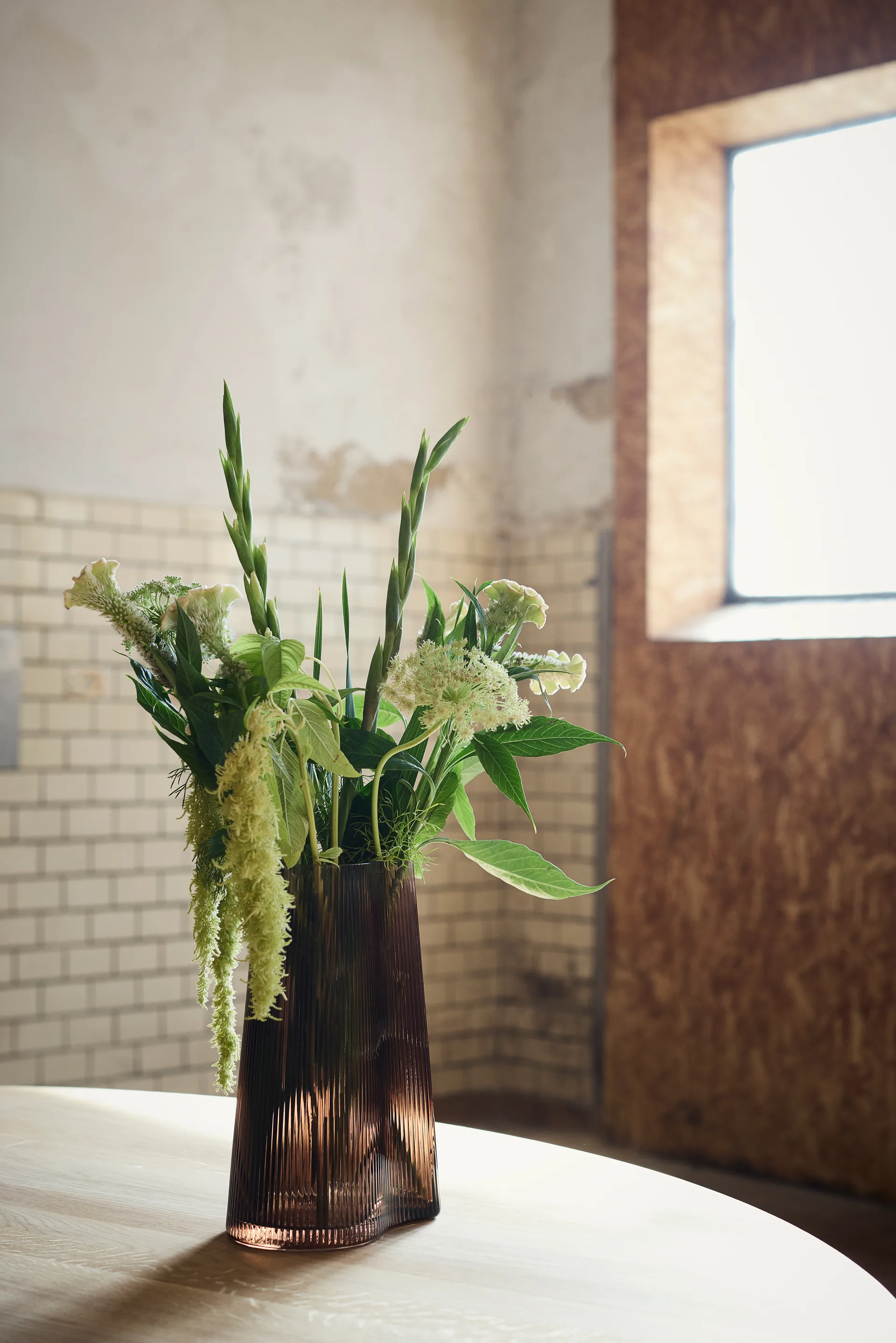 Ripe vaso, Castanho fumado, 26 cm MUUBS