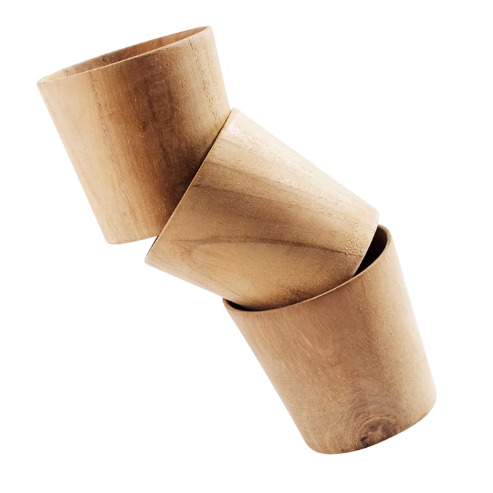 Suporte para ovos teca Muubs, Nature MUUBS