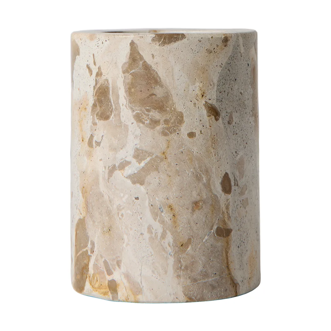 Suportes de escova de dentes brancos, Concha do mar MUUBS