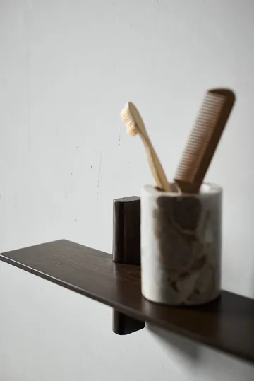 Suportes de escova de dentes brancos - Concha do mar - MUUBS