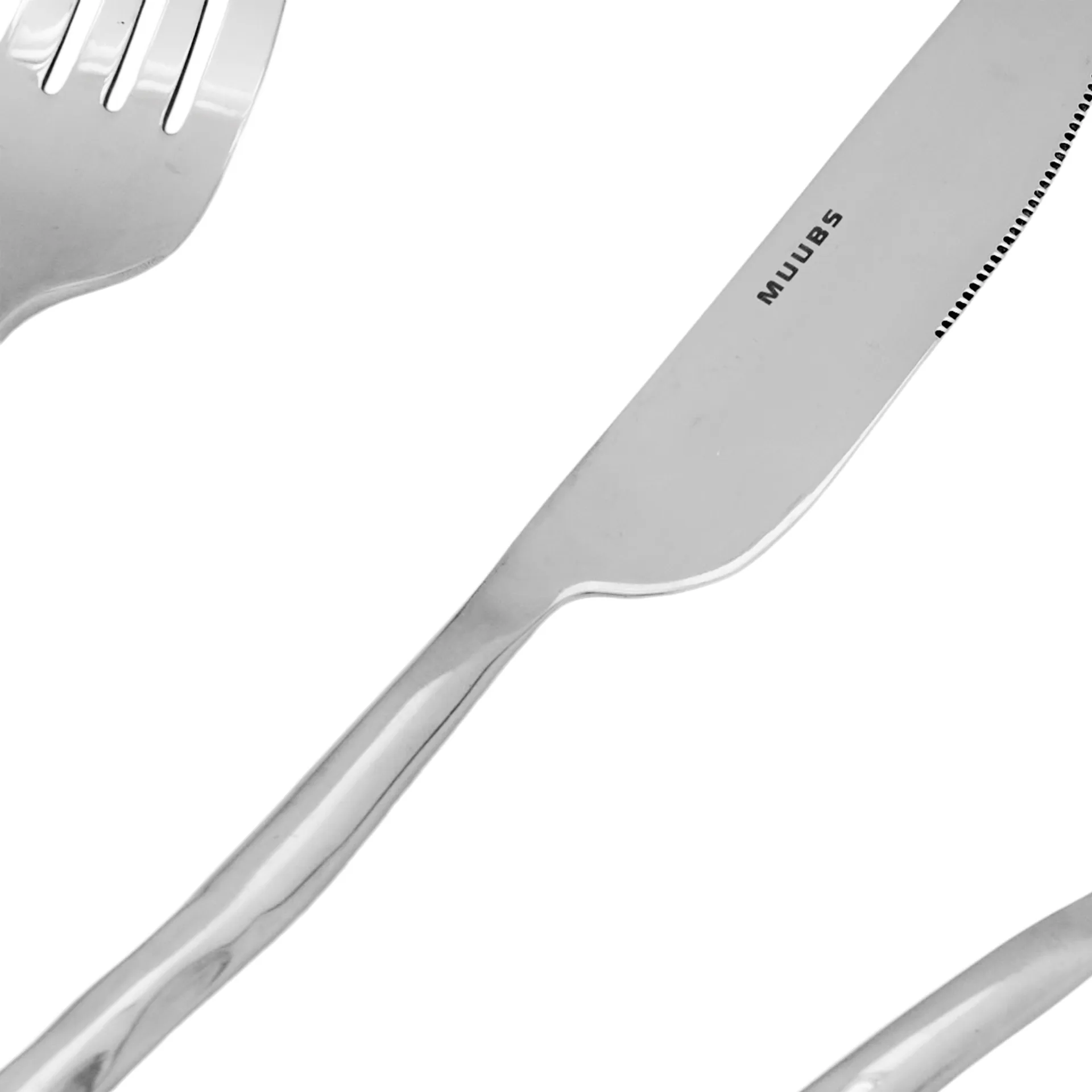 Talheres Uta, 16 peças, Aço polido MUUBS