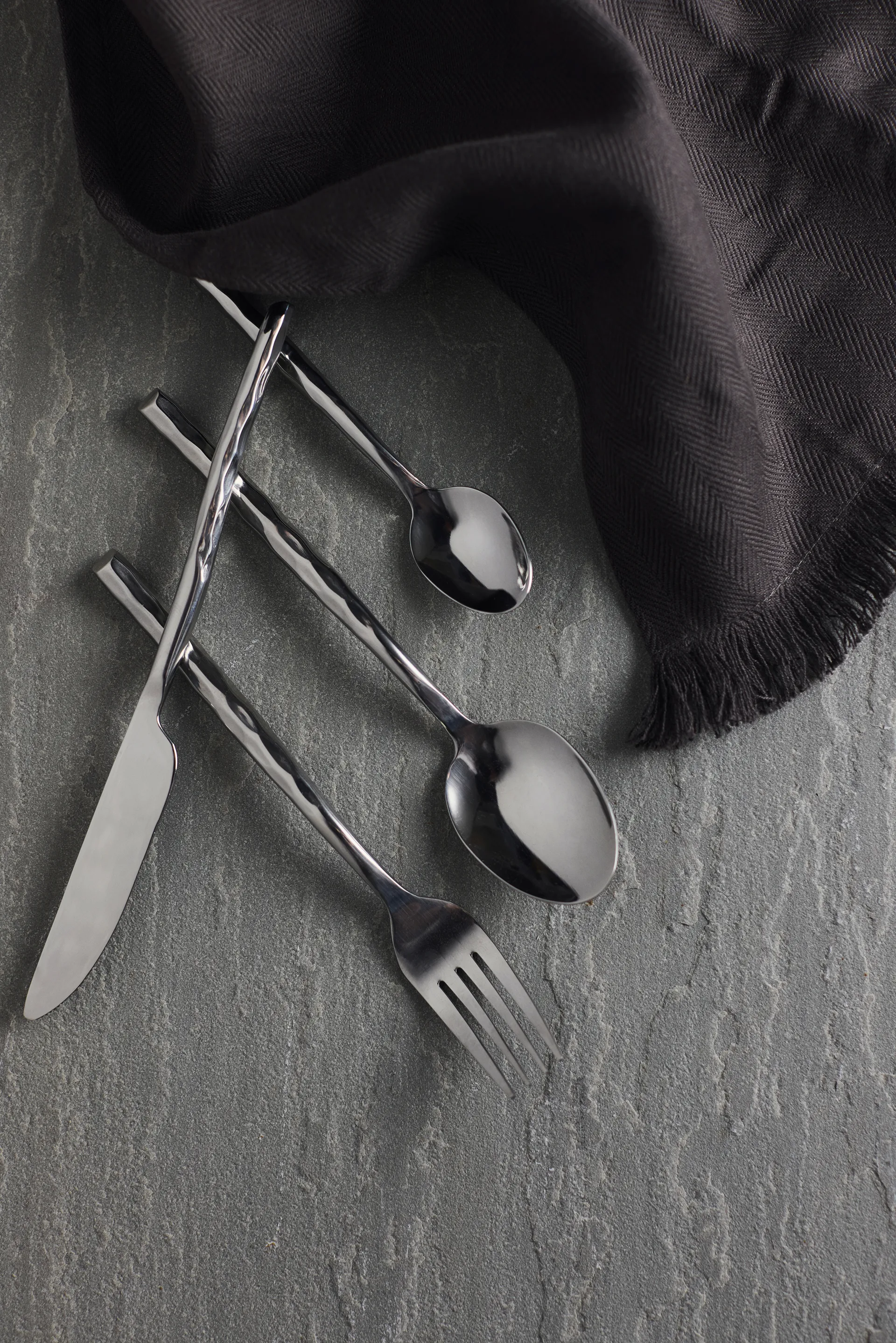 Talheres Uta, 16 peças, Aço polido MUUBS