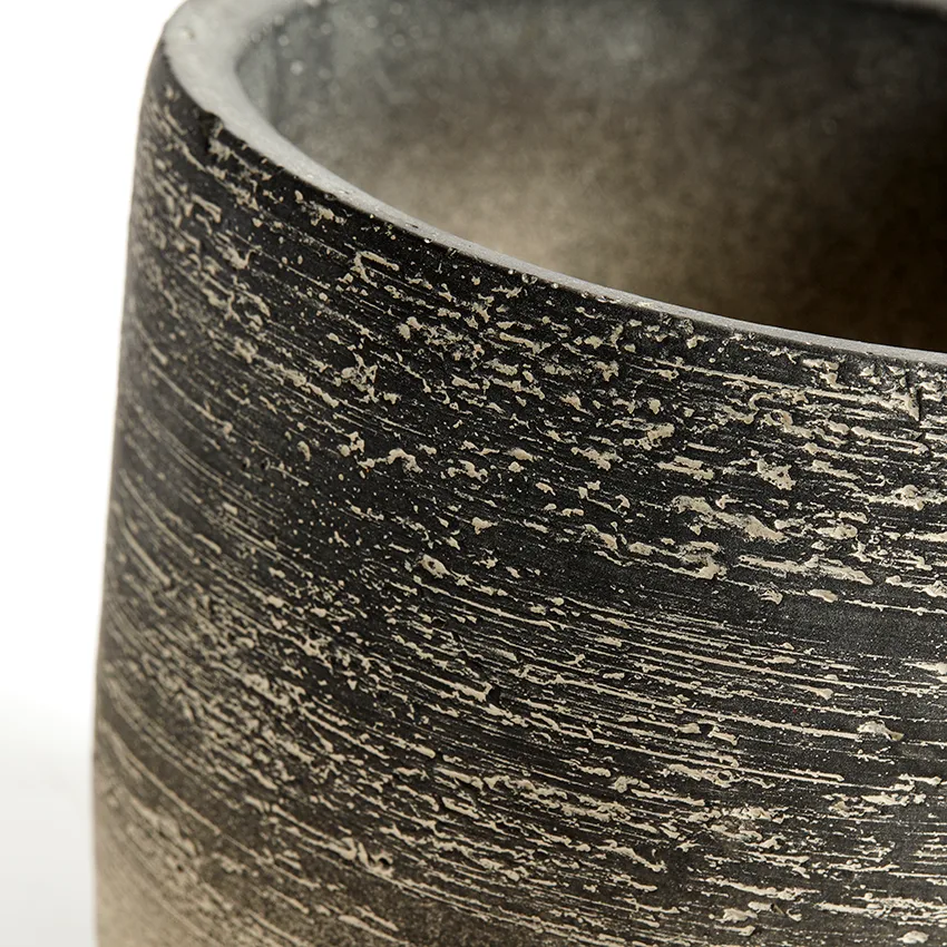 Vaso de flores Kanji Ø15 cm, Cinza MUUBS