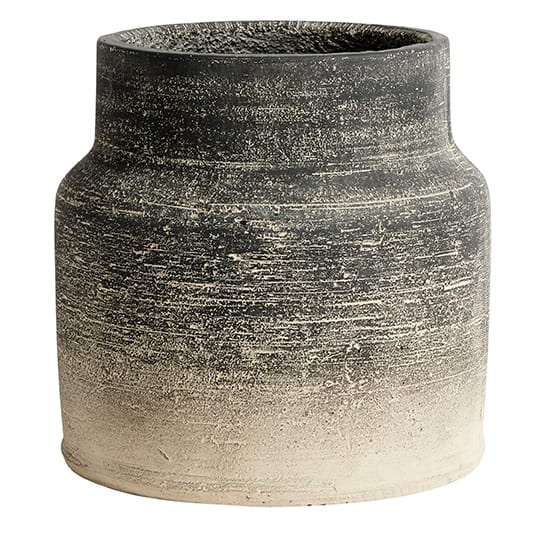 Vaso de flores Kanji Ø22 cm, Cinza MUUBS