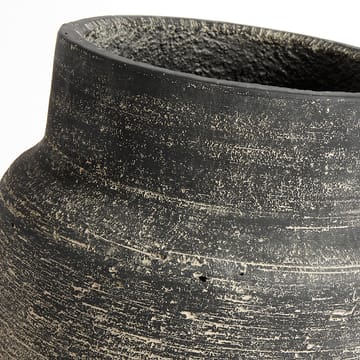 Vaso de flores Kanji Ø22 cm - Cinza - MUUBS