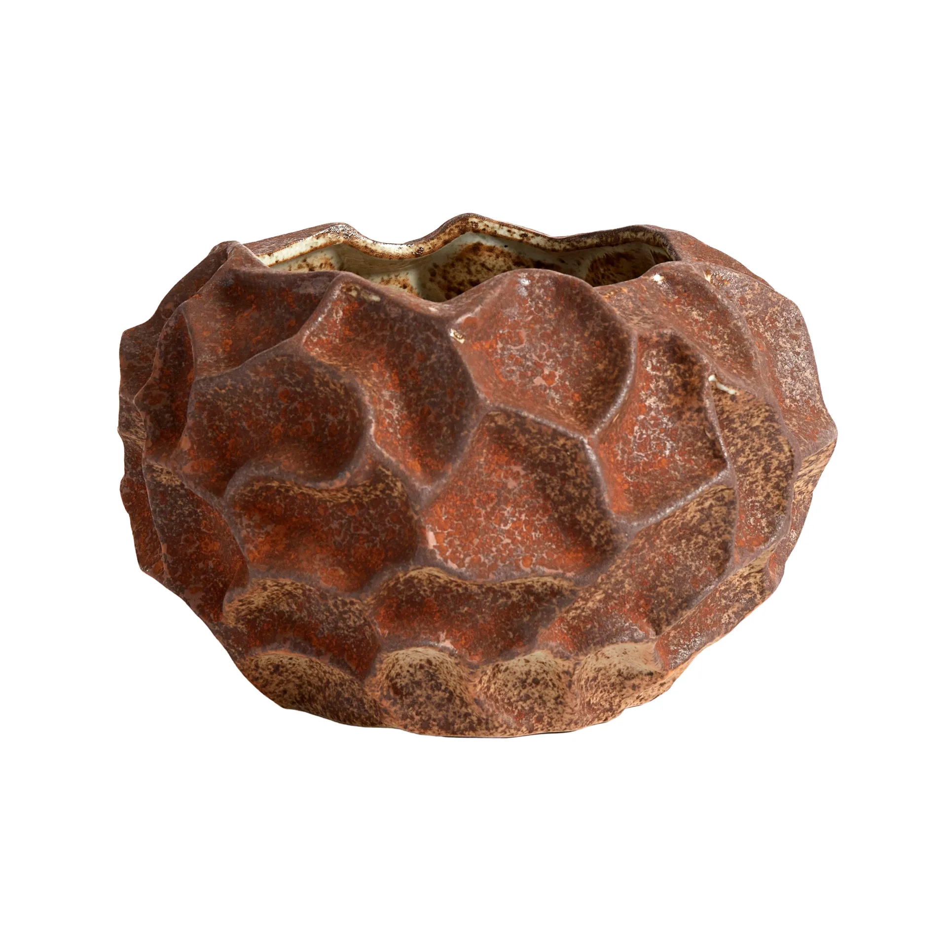 Vaso de flores Solid 18 cm, cor de ferrugem MUUBS