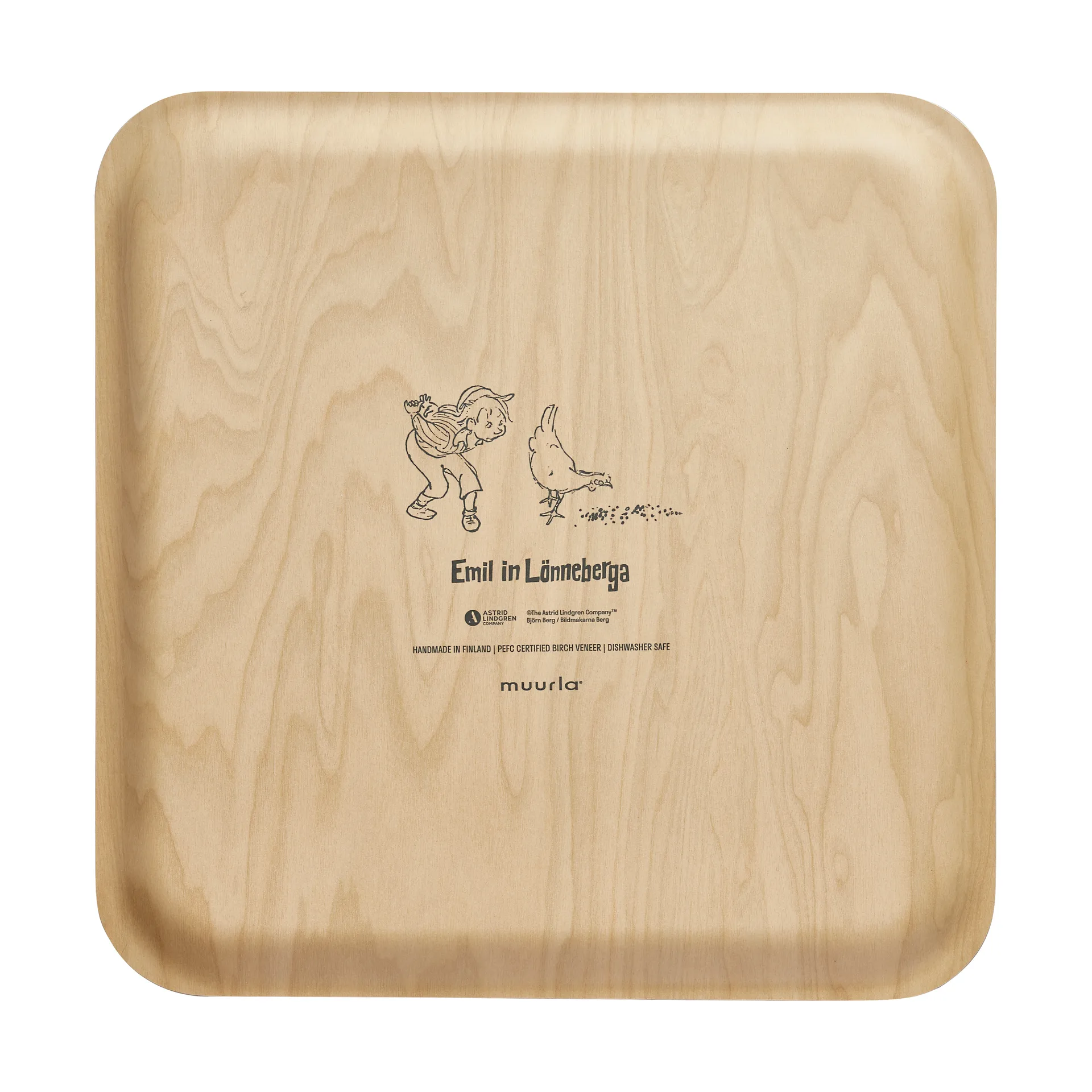 Bandeja Emil 33x33 cm, Cluck Cluck Muurla