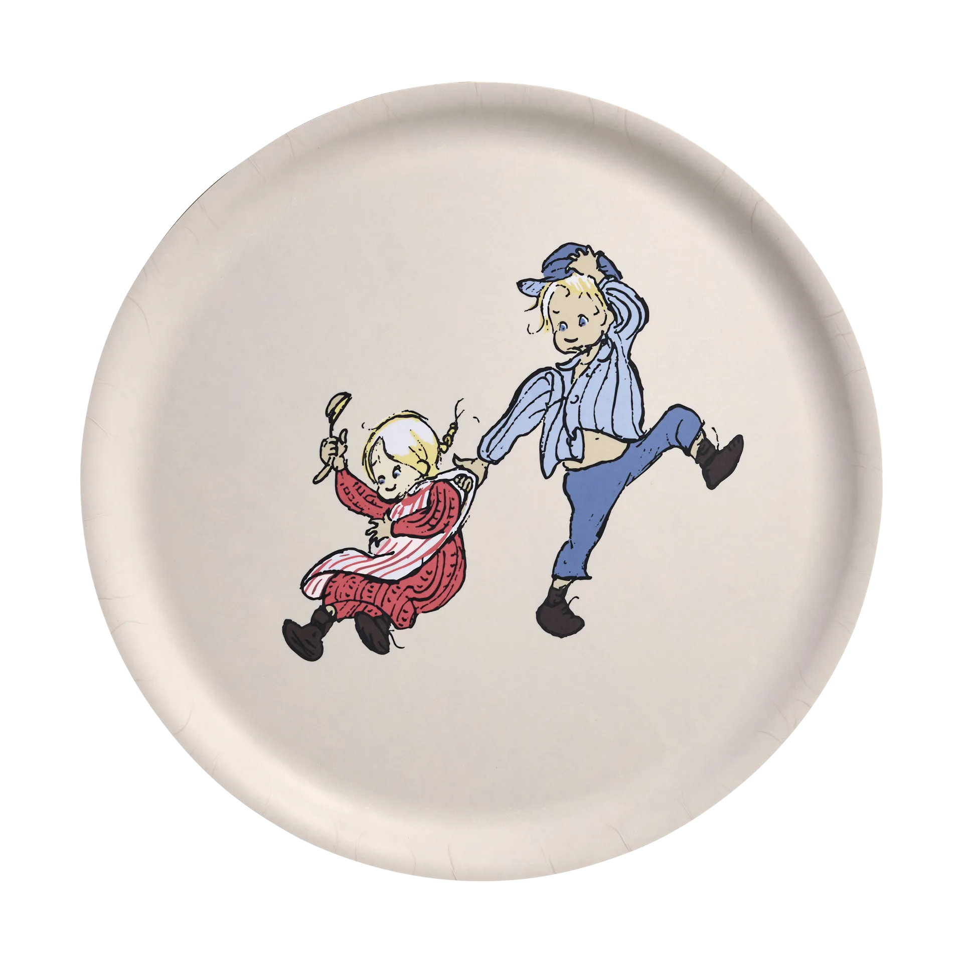 Bandeja Emil e Ida Ø35 cm, Branco Muurla