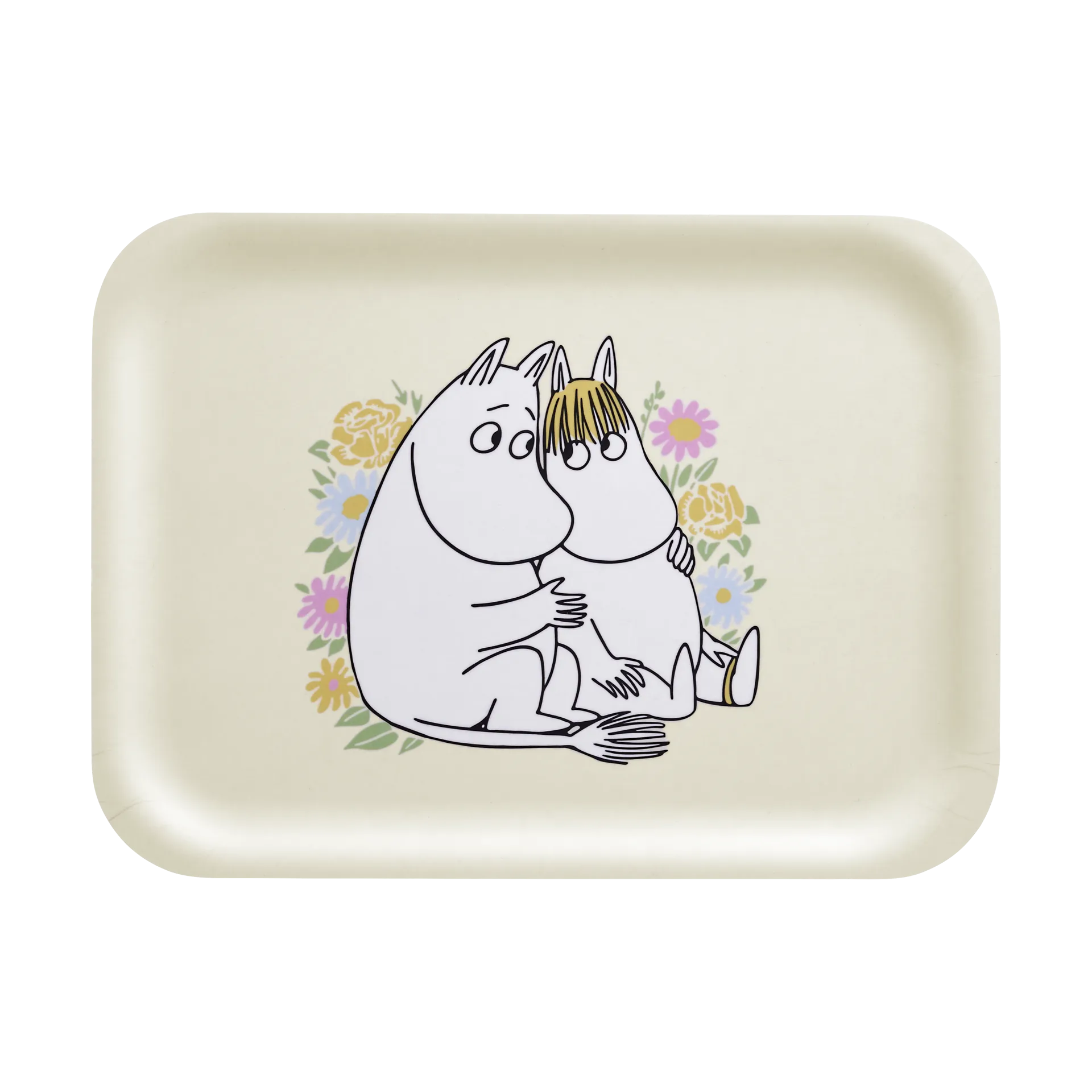 Bandeja Moomin 20x27 cm, Flowers Muurla