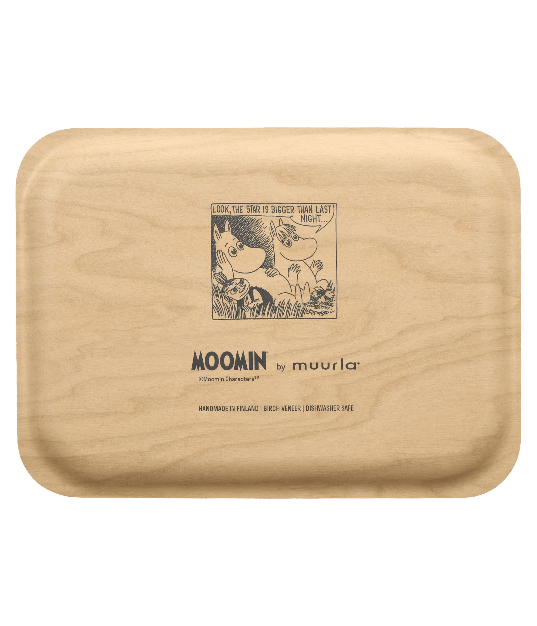Bandeja Moomin 20x27 cm, Friendship Muurla