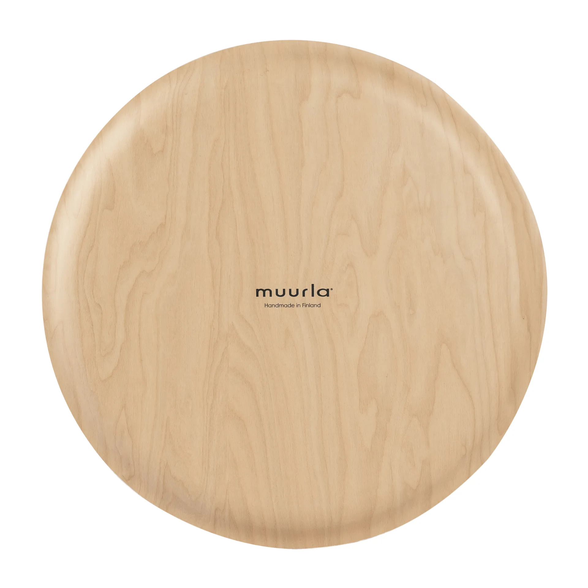 Bandeja Nordic The Eagle Owl Ø35 cm, Preto-natural Muurla