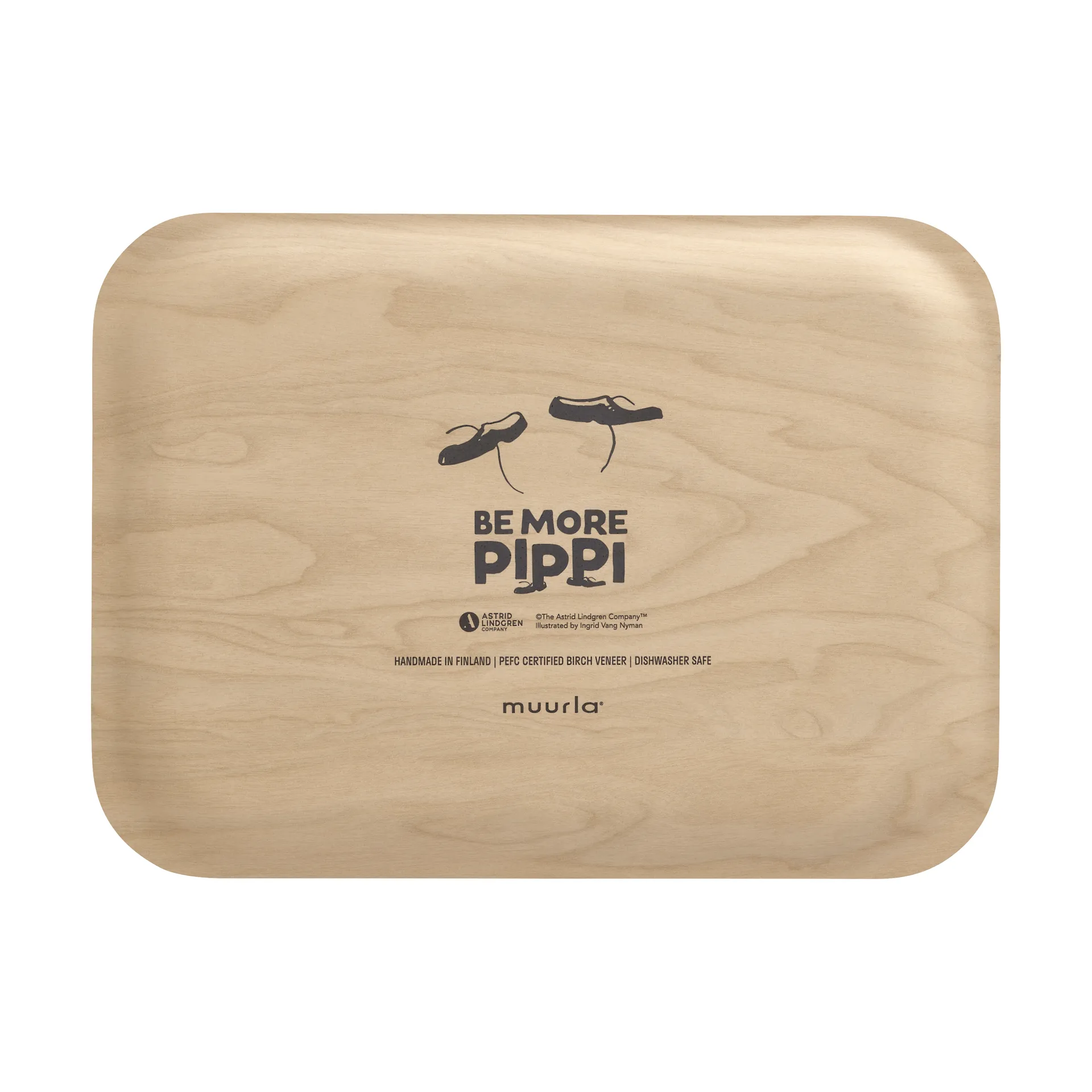 Bandeja Pippi 20x27 cm, Be More Pippi Muurla