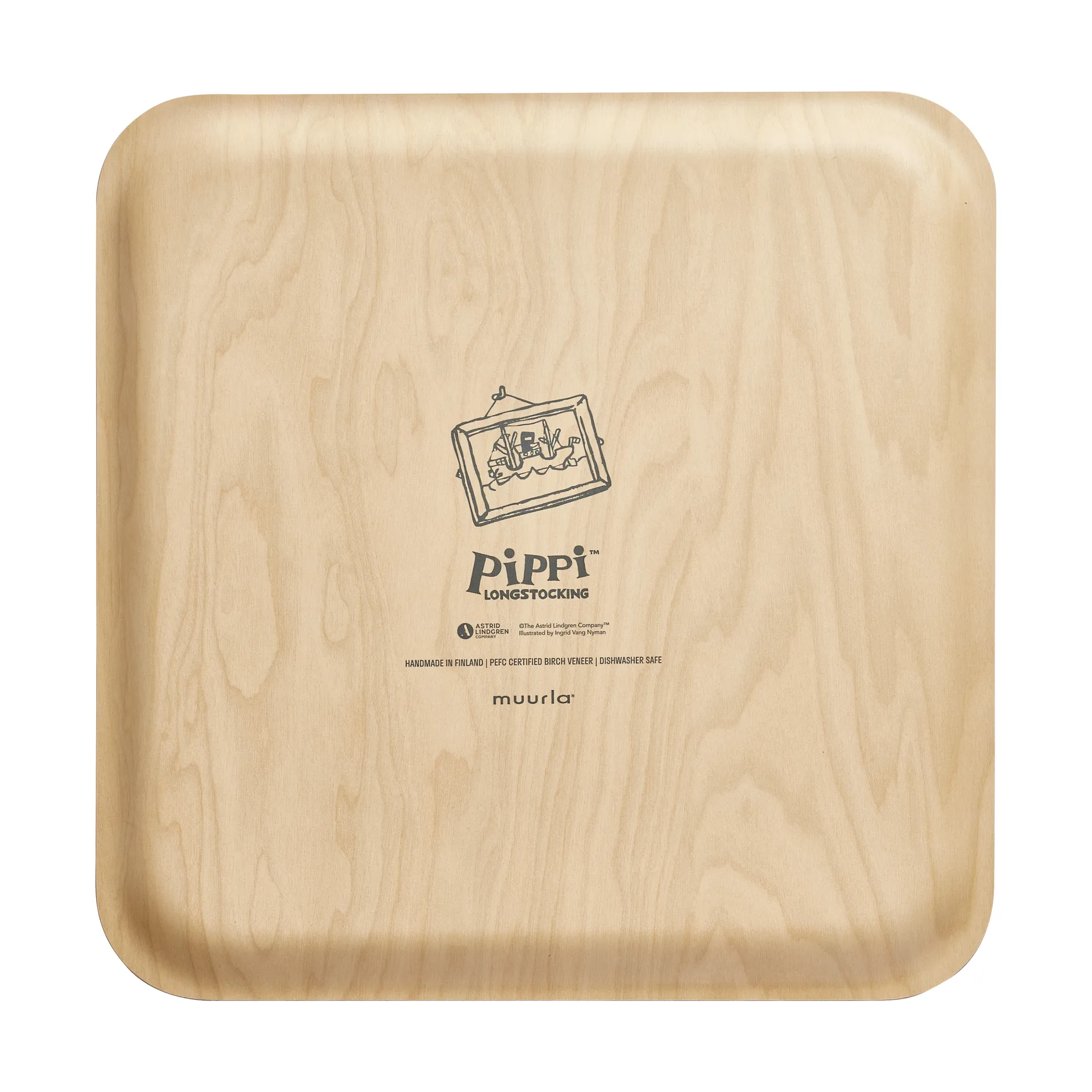 Bandeja Pippi 33x33 cm, Pancakes Muurla