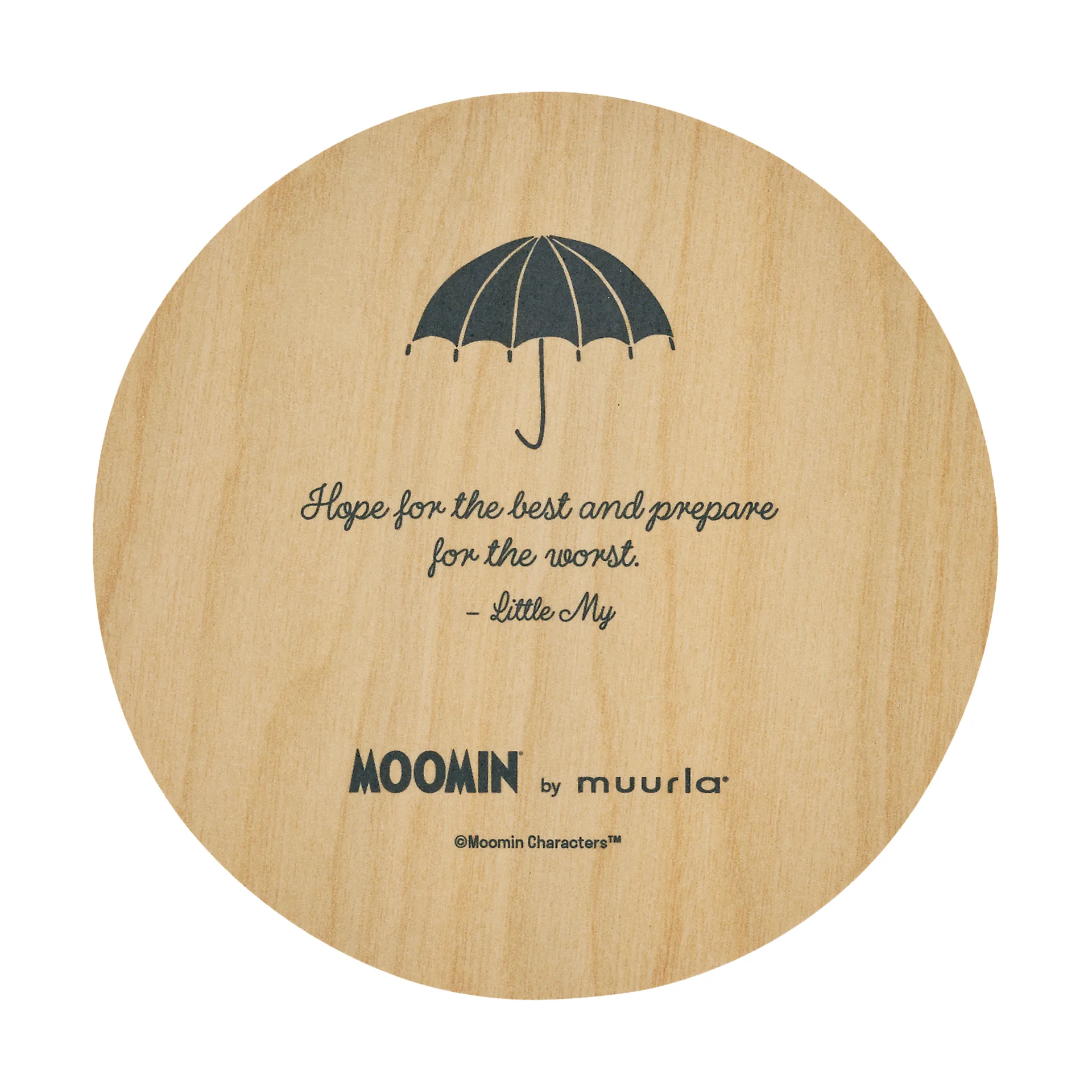 Base para copos Moomin Ø10 cm, Little My Muurla