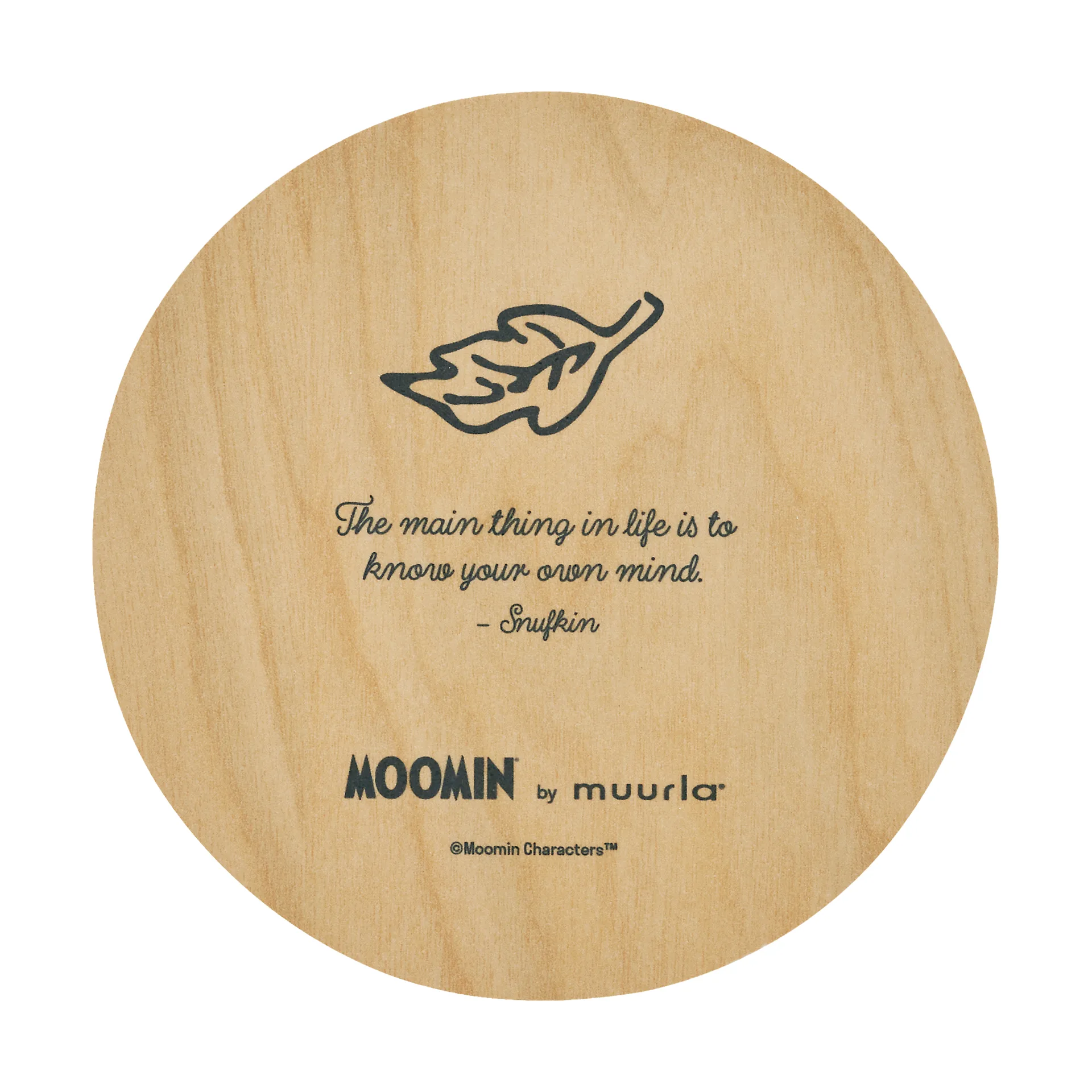 Base para copos Moomin Ø10 cm, Snufkin Muurla