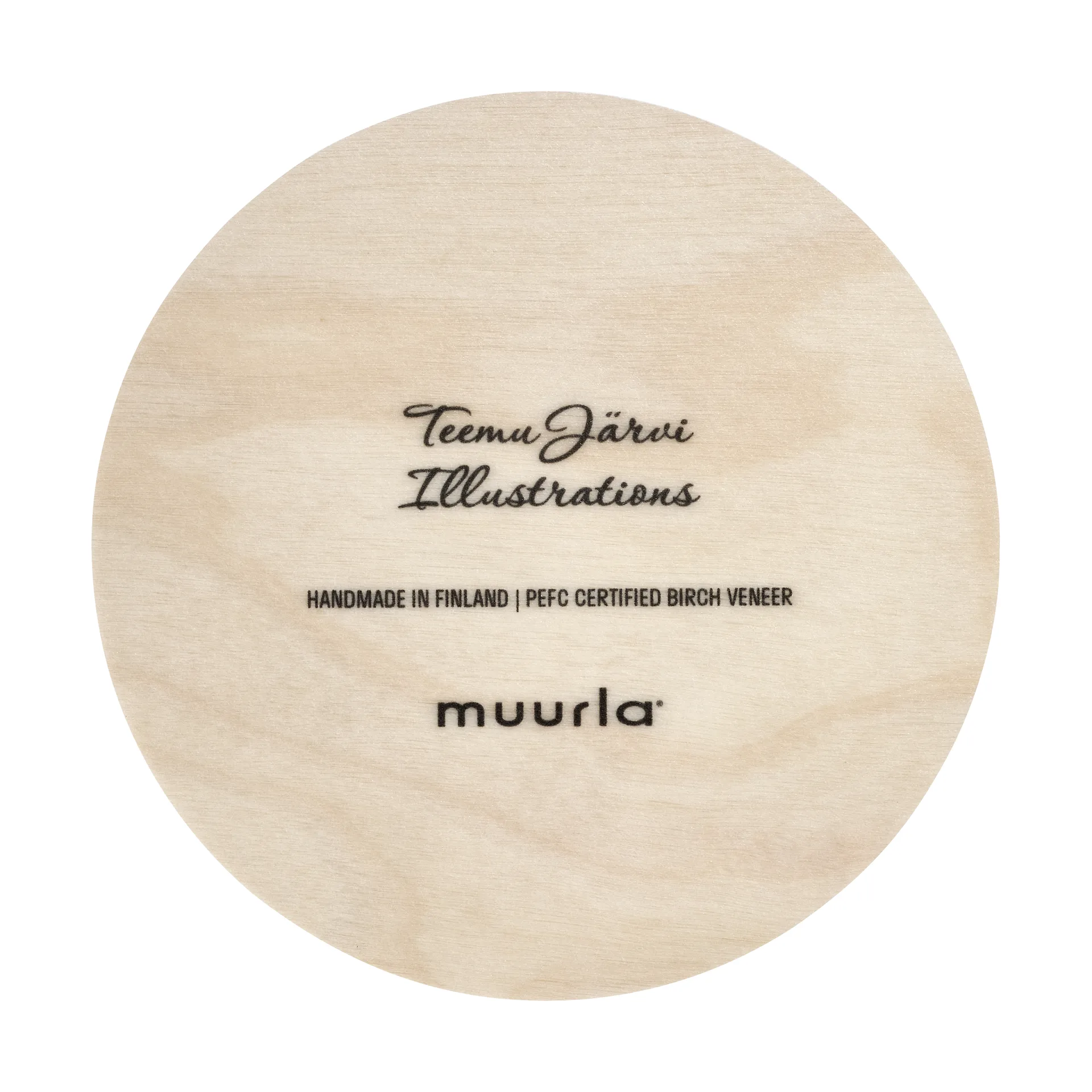 Base para copos Teemu Järvi x Muurla Ø10 cm, Ouriço Muurla