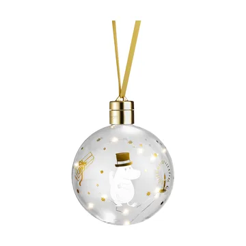 Bola de Natal Moomins com luz LED - Sparkling Stars - Muurla