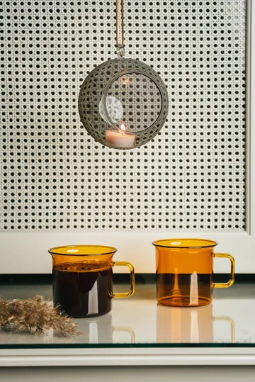 Bola suspensa decorativa Muurla Ø12 cm - cinza - Muurla