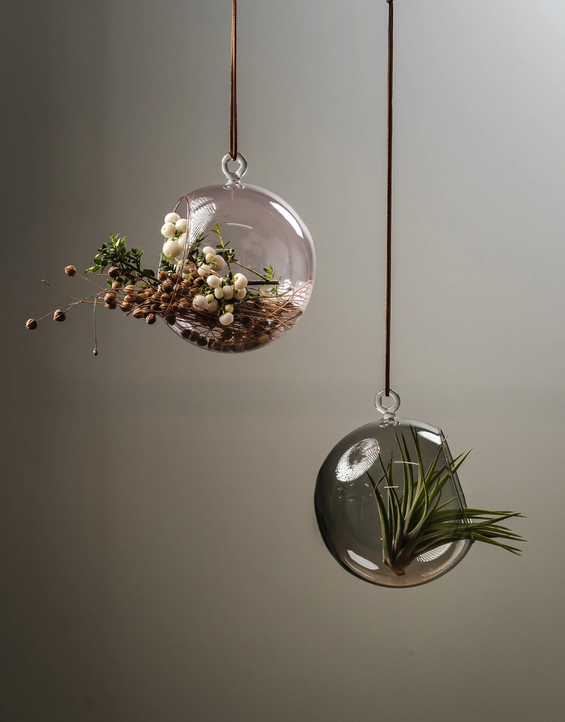 Bola suspensa decorativa Muurla Ø12 cm, cinza Muurla