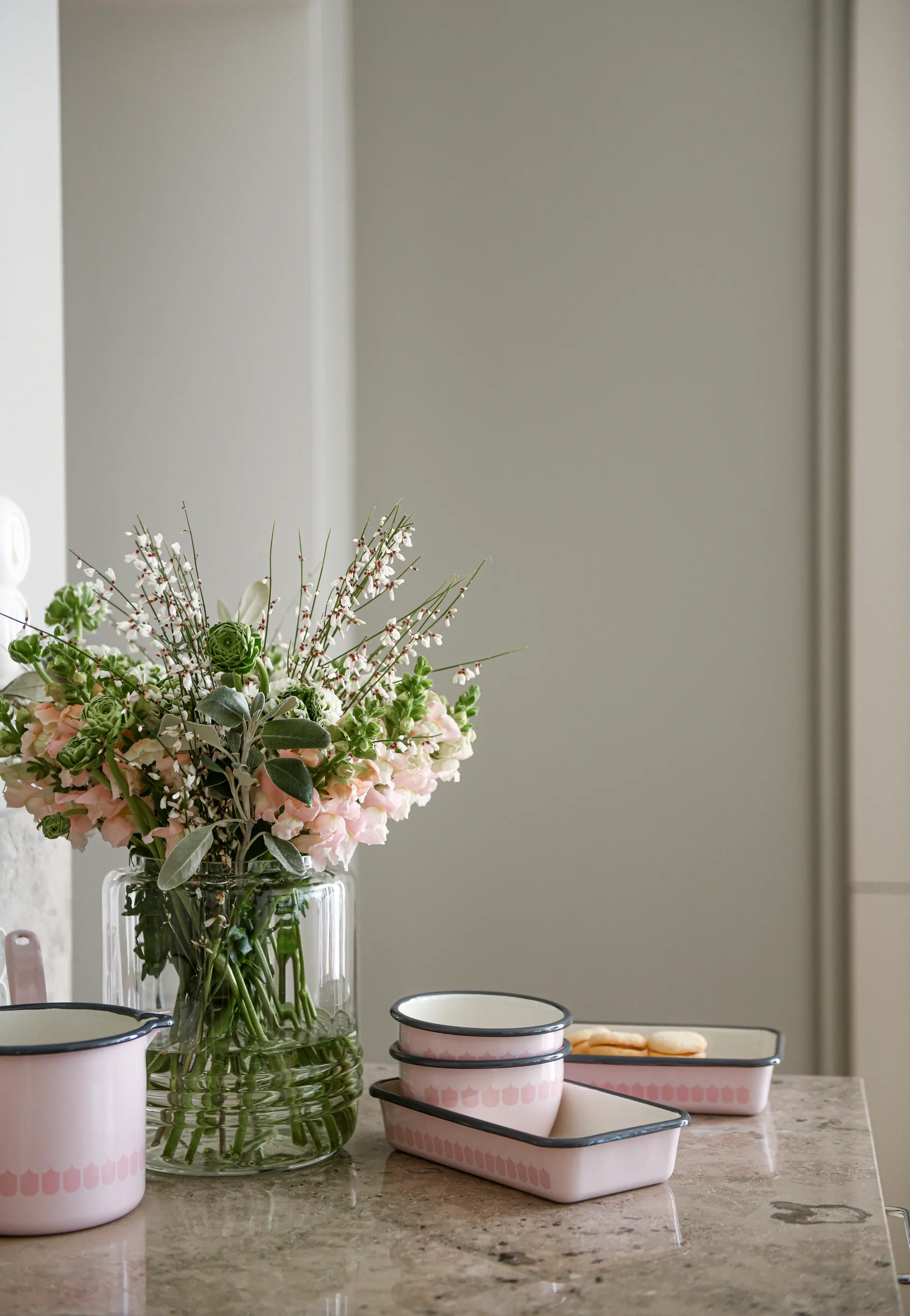 Caçarola Vappu enamel 1,9 L, Rosa  Muurla