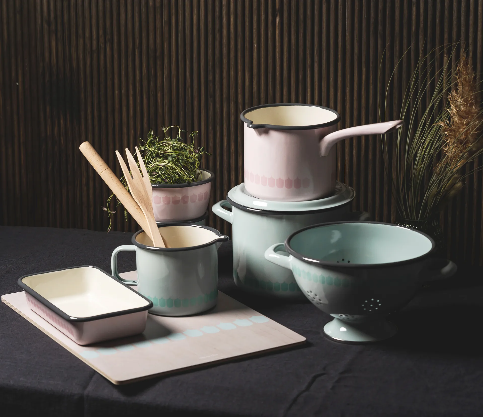 Caçarola Vappu enamel 3,5 L, Verde Muurla