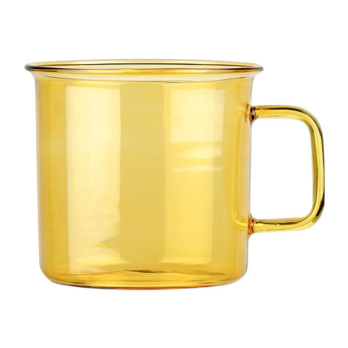 Caneca de vidro Muurla 35 cl, Amarelo Muurla