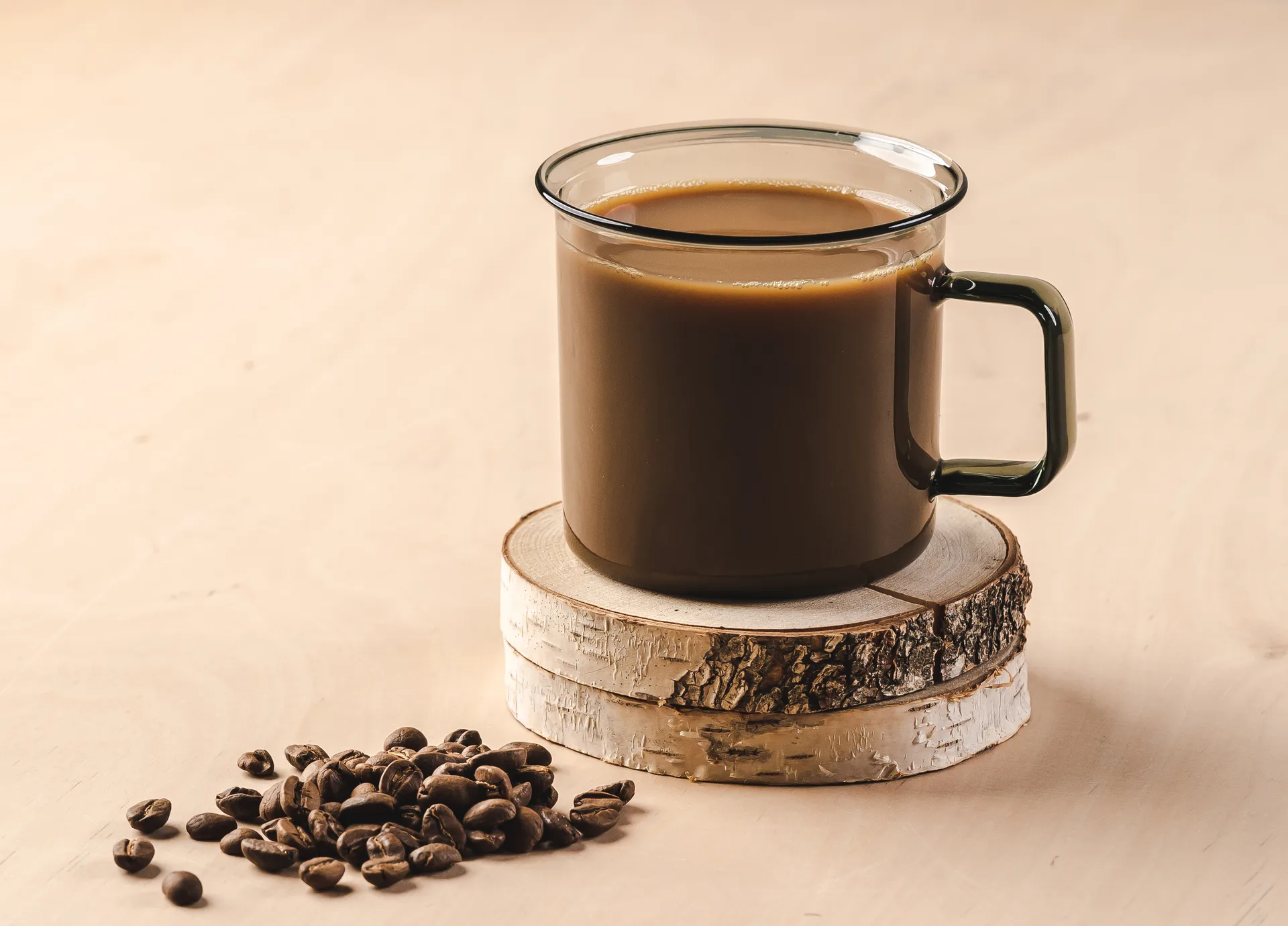 Caneca de vidro Muurla 35 cl, cinza Muurla