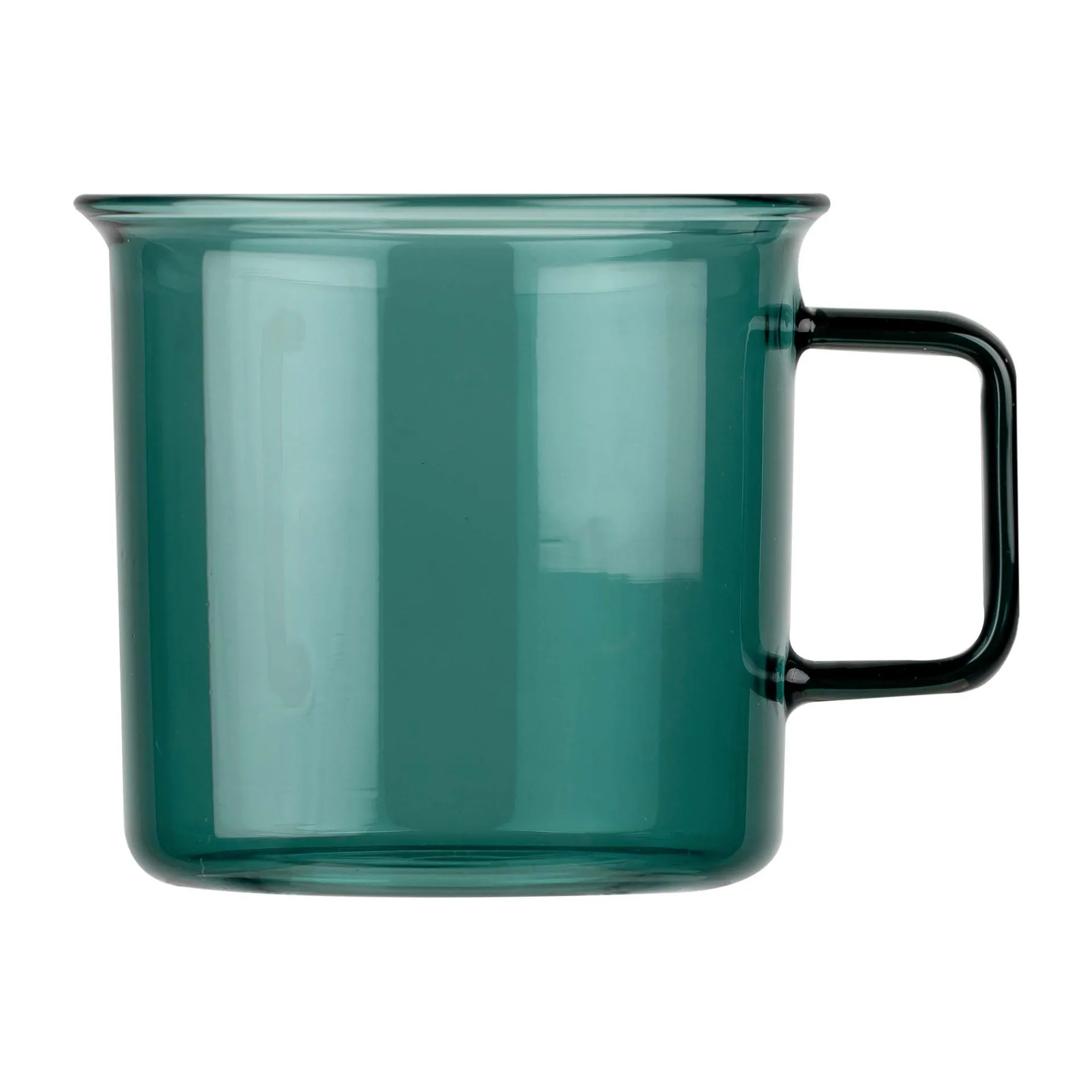 Caneca de vidro Muurla 35 cl, Teal Muurla