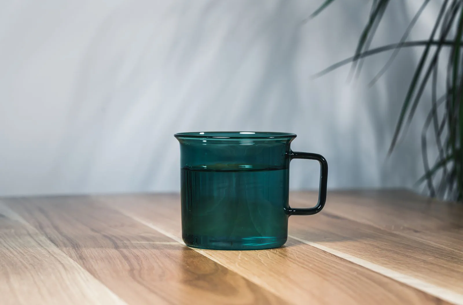 Caneca de vidro Muurla 35 cl, Teal Muurla