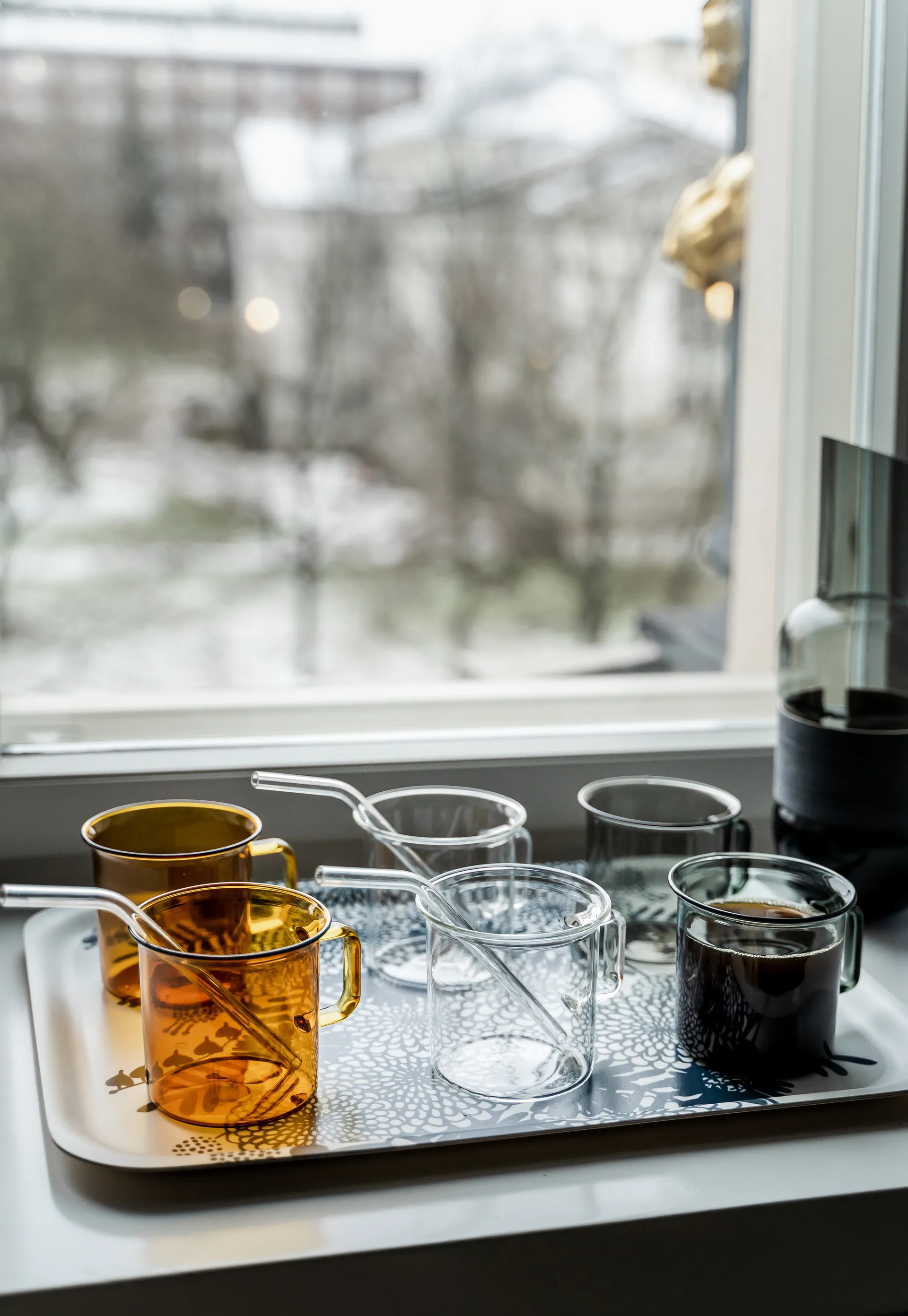 Caneca de vidro Muurla 35 cl, Transparent Muurla