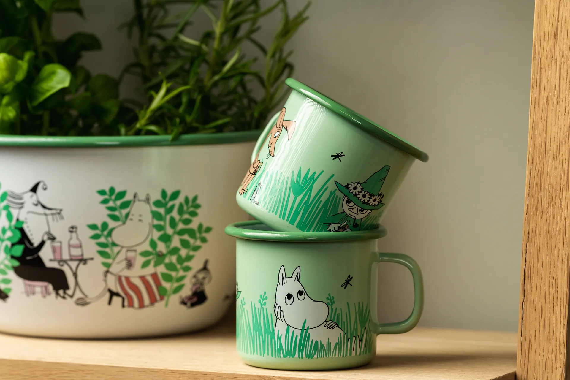 Caneca esmalte Boys 25 cl, Verde Muurla