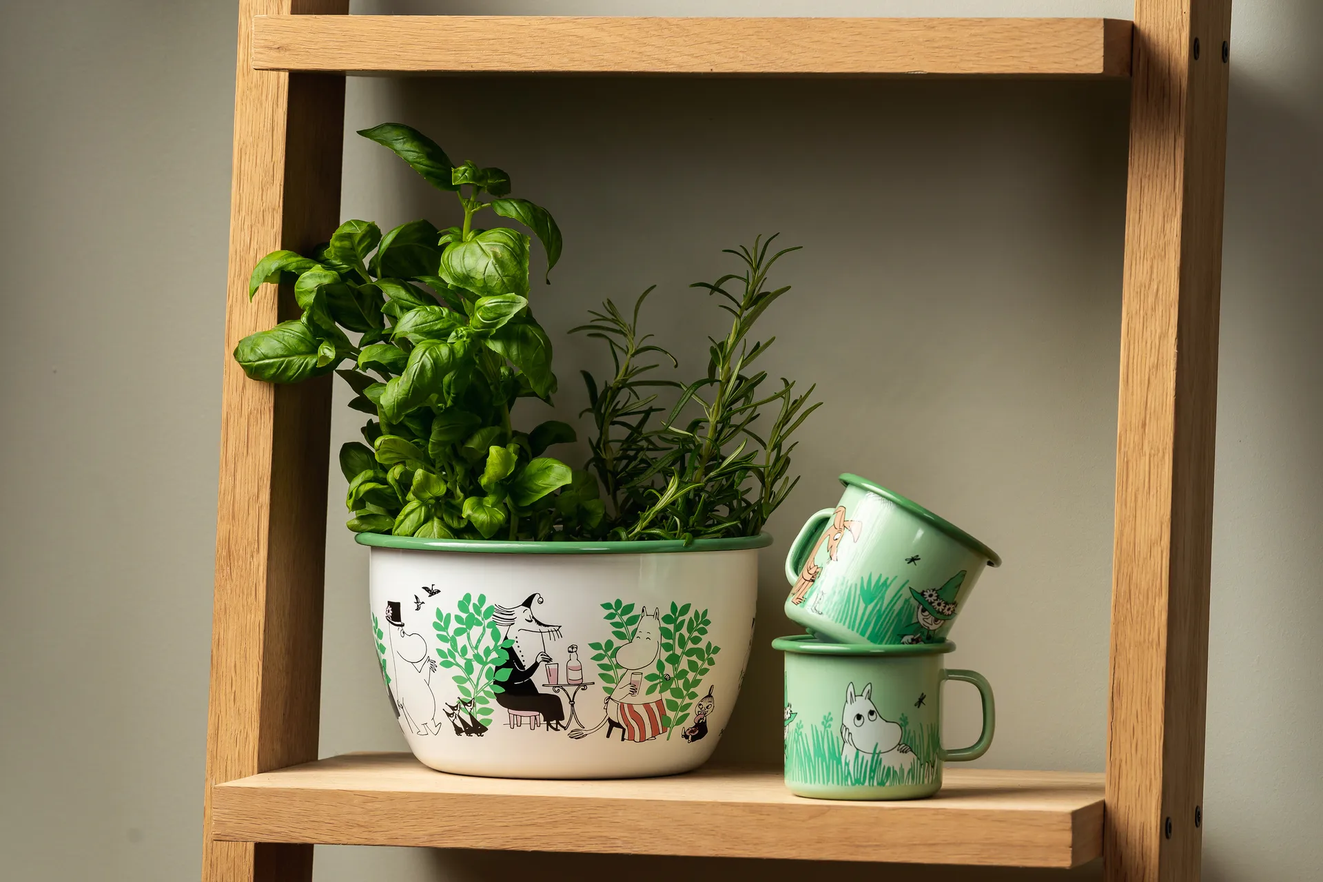 Caneca esmalte Boys 25 cl, Verde Muurla