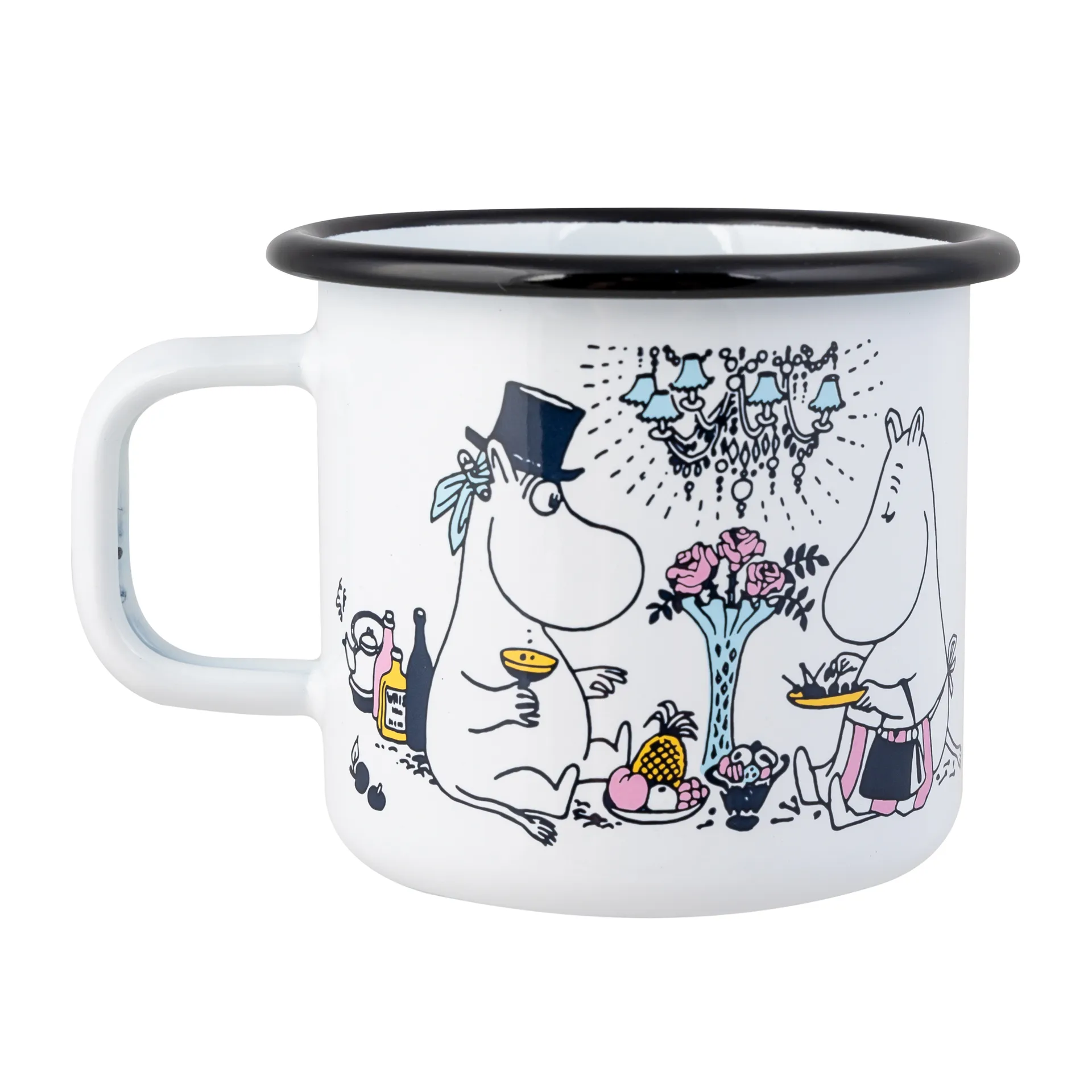 Caneca esmalte Date night 37 cl, Multi Muurla