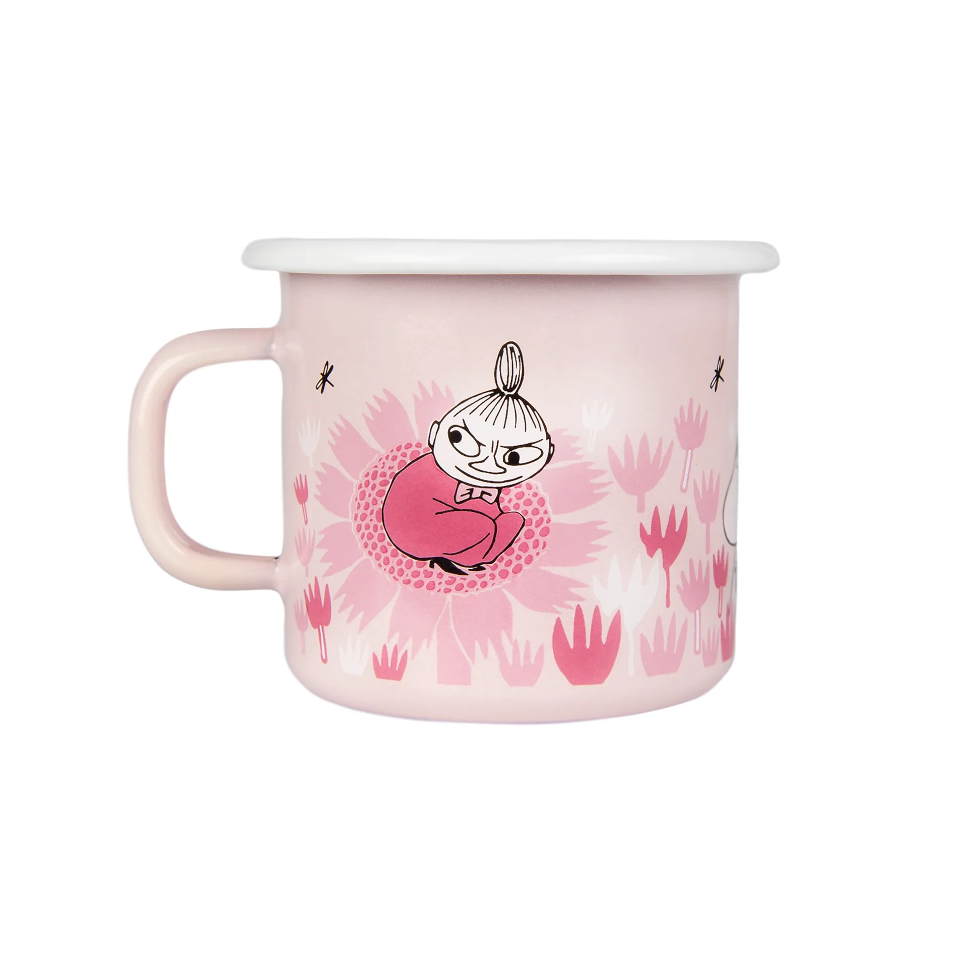Caneca esmalte Girls 25 cl, Rosa  Muurla