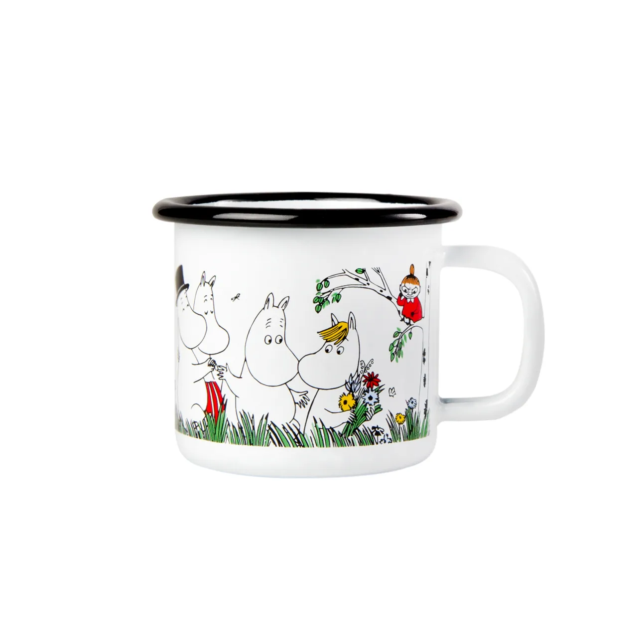 Caneca esmalte Glada familjen 1,5 dl, Gladafamiljen Muurla