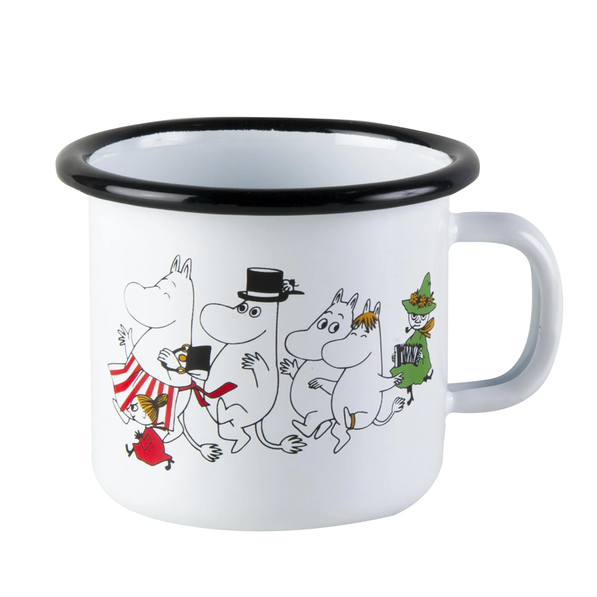 Caneca esmalte Moomin valley, 2,5 dl Muurla